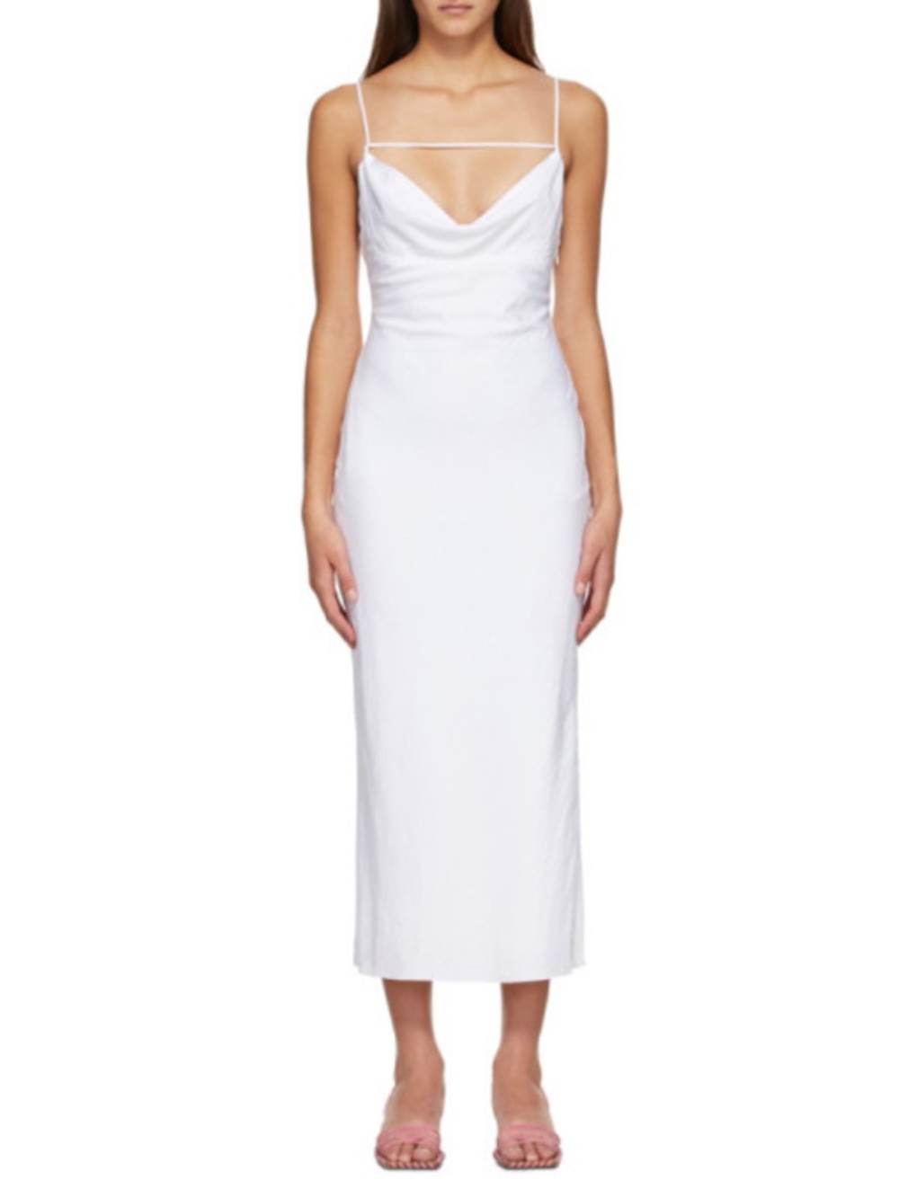 Jacquemus l'annee 97 la robe adour white cotton dress wedding 38 S